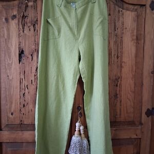Olive Green Women's Spring/ Summer Pants